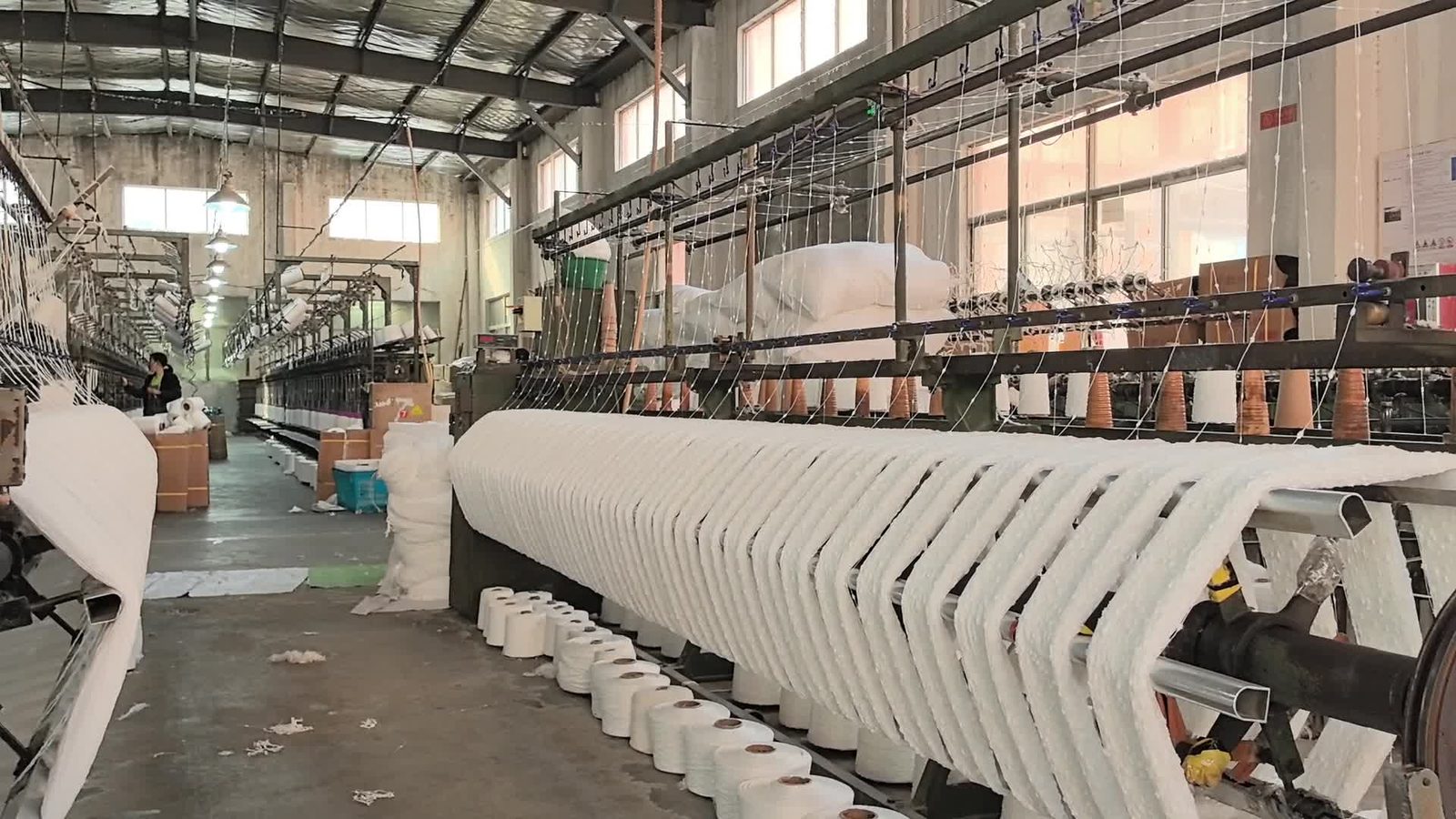 Yarn winding